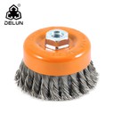 4inch Trplovaný viazaný drôtový šál kefou odolný typ